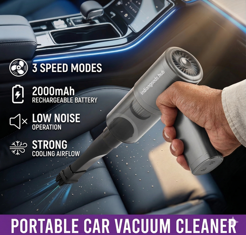 Vacuum Wireless Suction Cleaner- Portable Air Duster