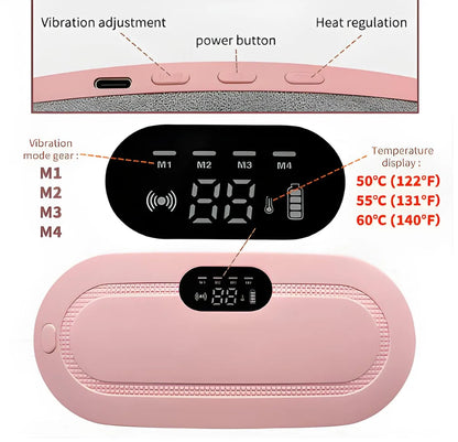 PINK FLOWAVE Period Cramp Relief Massager